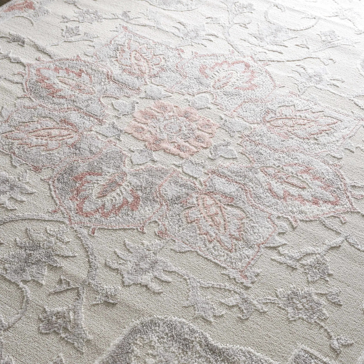 Calum Pink & Gray Area Rug, photo 6 of 16
