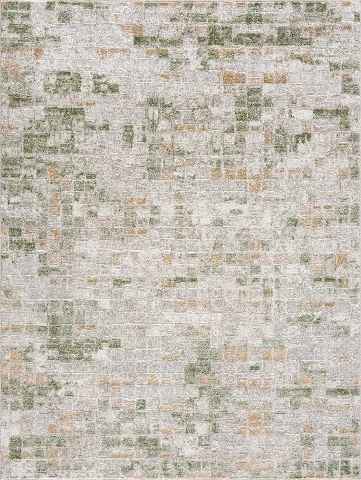 Liveri Green Mosaic Rug