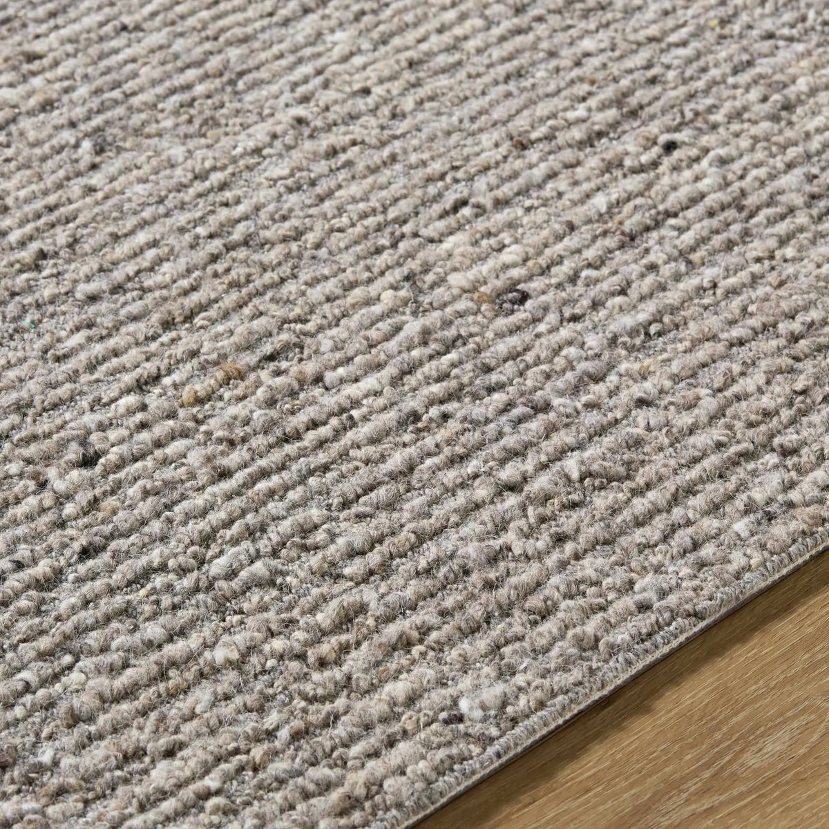 Winta Taupe Wool Area Rug, photo 6 of 9