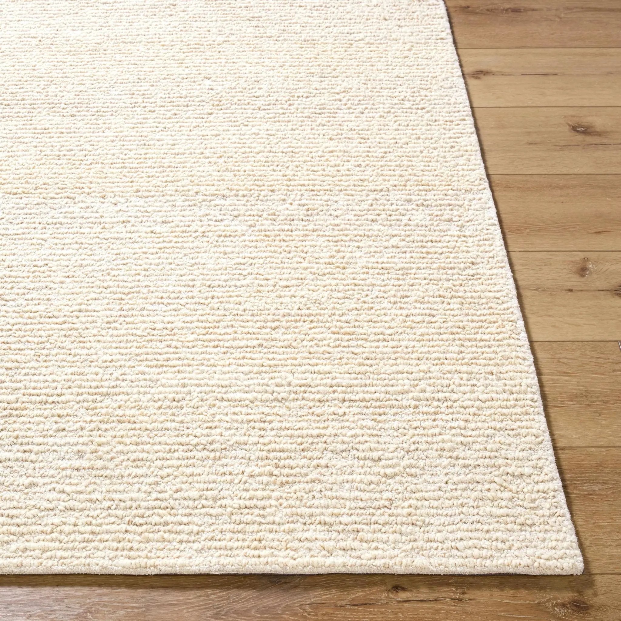 Winta Cream Wool Area Rug by Boutique Rugs