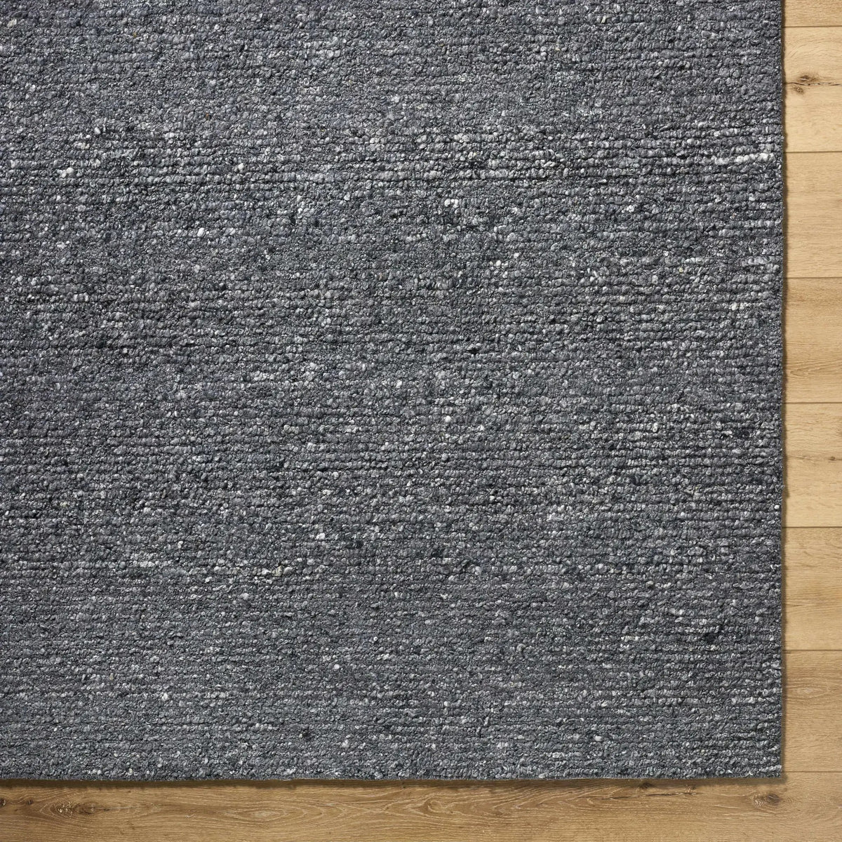 Winta Black Wool Area Rug, photo 8 of 10