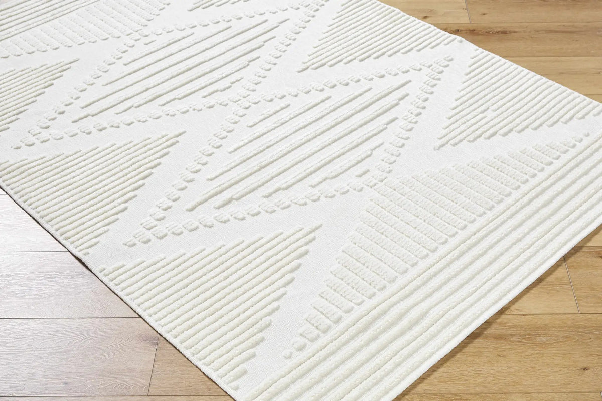 Annika Beige 3D Washable Area Rug, photo 3 of 7