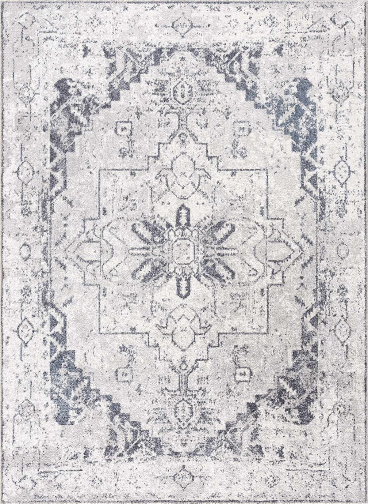 Hera Ivory Boutique Washable Rug - Clearance