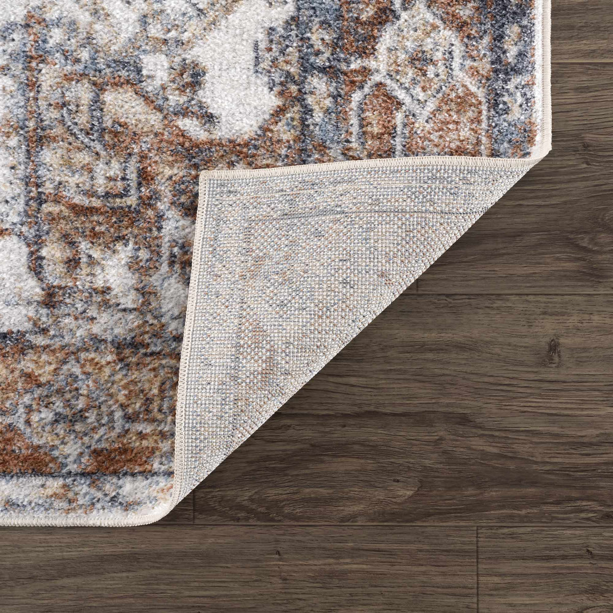 Rust Hera Washable Area Rug - Clearance, photo 19 of 22