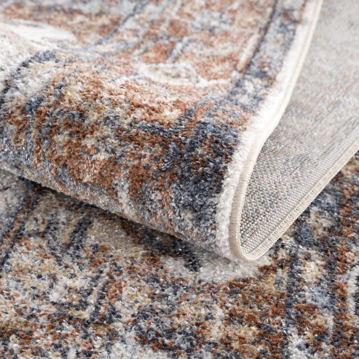 Rust Hera Washable Area Rug - Clearance, photo 17 of 22