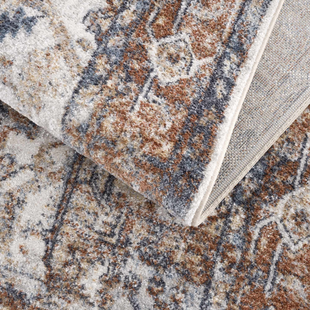 Rust Hera Washable Area Rug - Clearance, photo 18 of 22