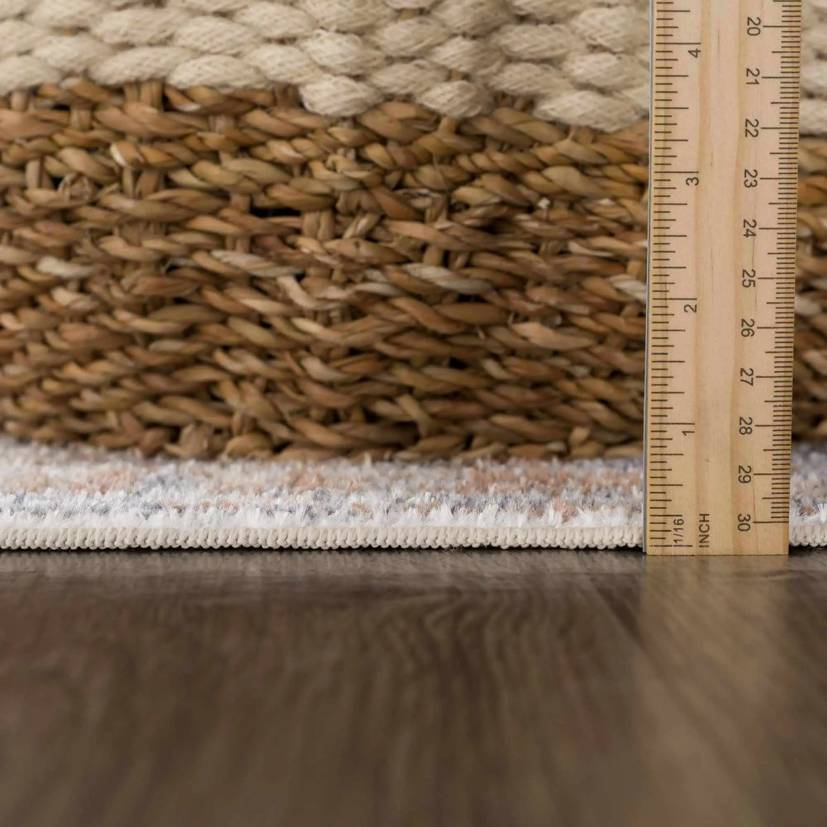 Rust Hera Washable Area Rug - Clearance, photo 13 of 22