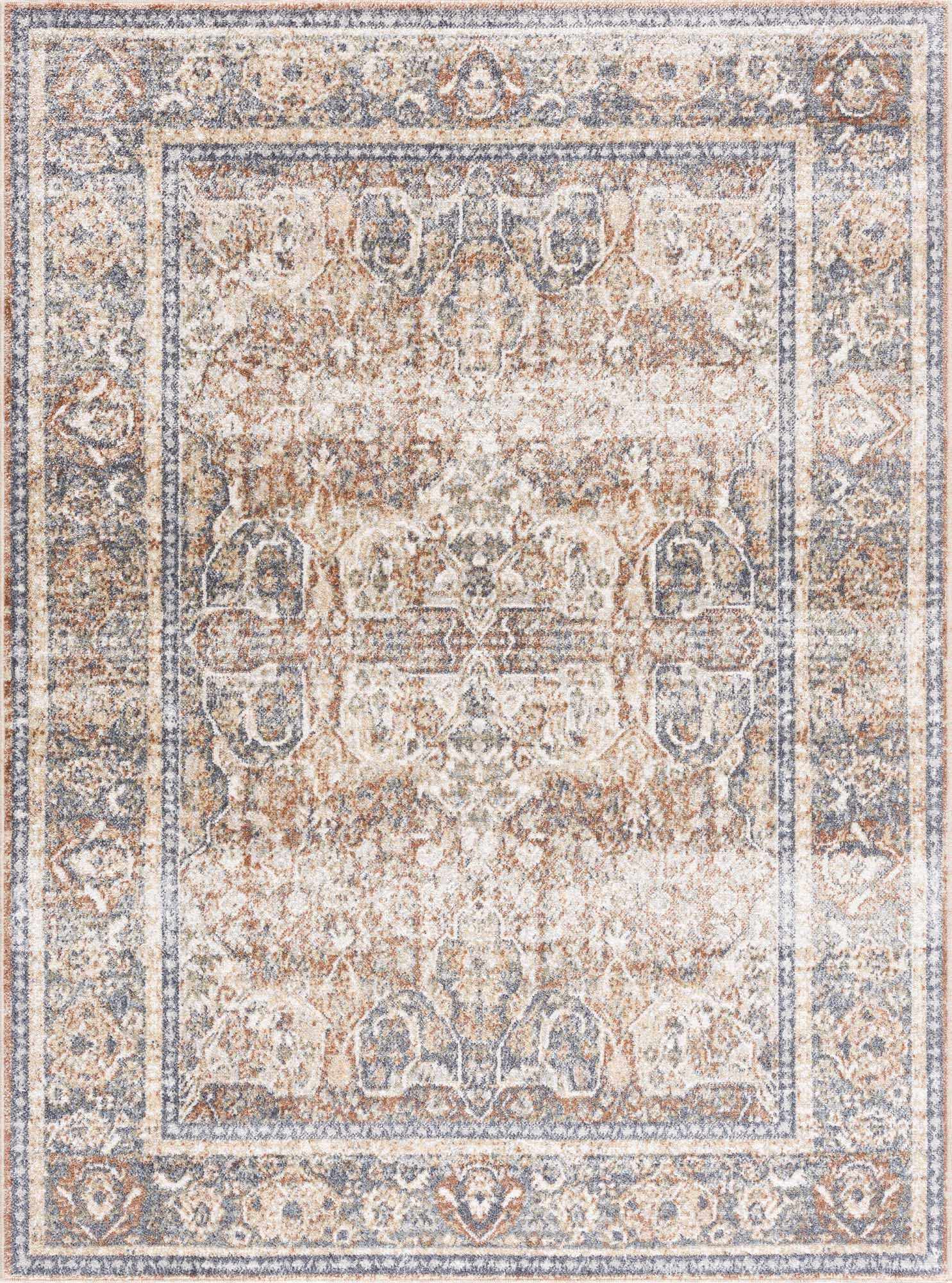 Arias Blue Boutique Washable Rug - Clearance by Boutique Rugs