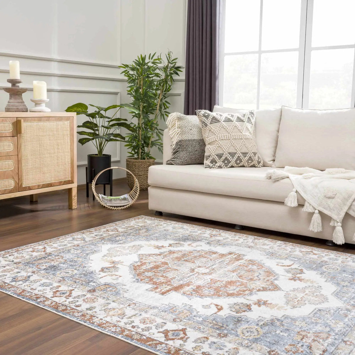 Ebbe Washable Area Rug - Clearance, installed in a room 4
