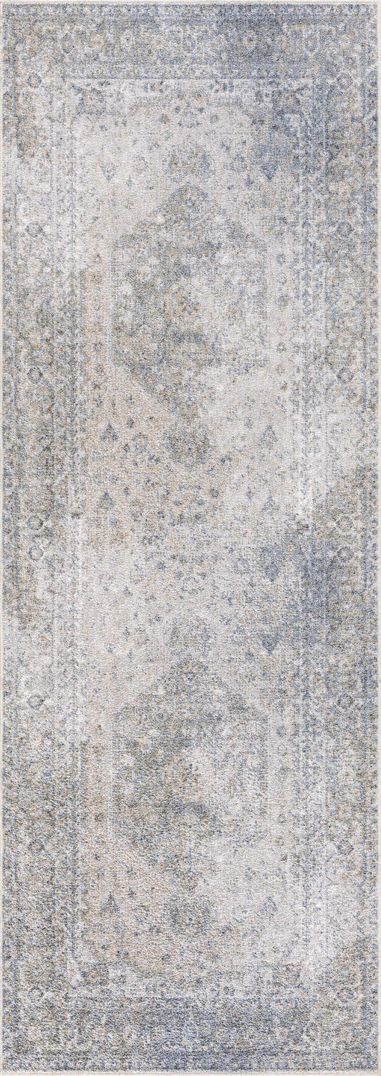 Gael Blue Boutique Washable Rug by Boutique Rugs
