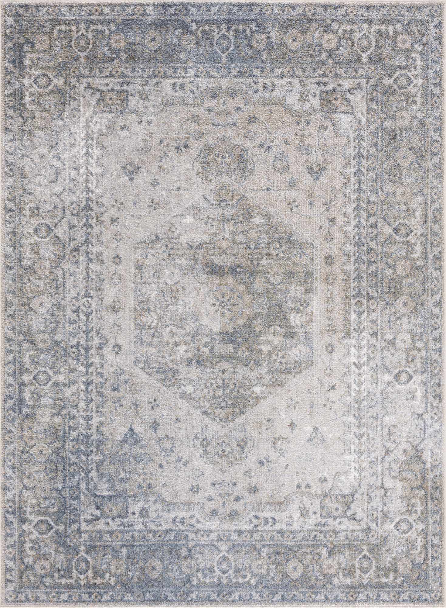 Gael Blue Boutique Washable Rug by Boutique Rugs