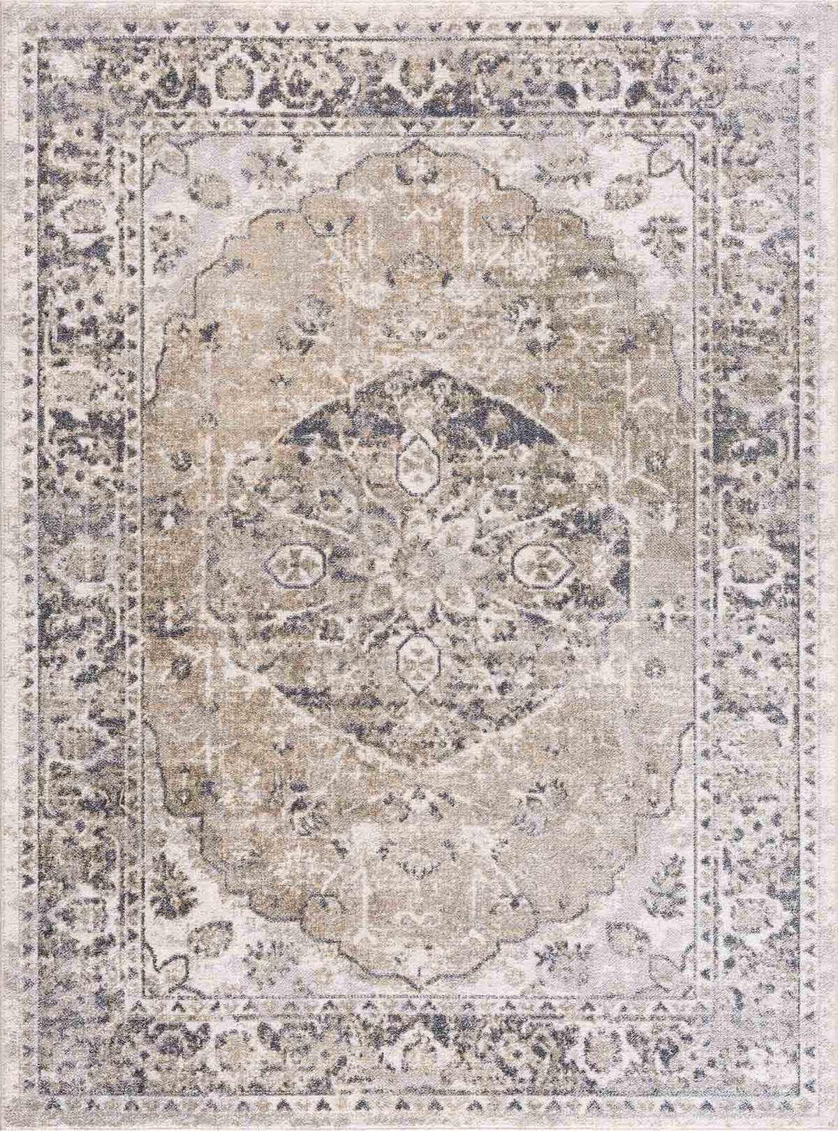 Rudo Beige Washable Area Rug, photo 4 of 19