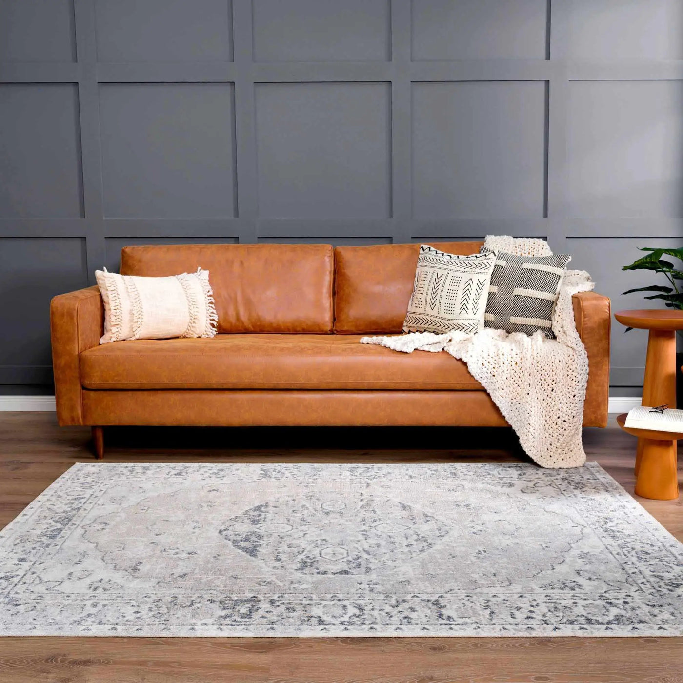 Rudo Flat Pile Washable Rug by Boutique Rugs