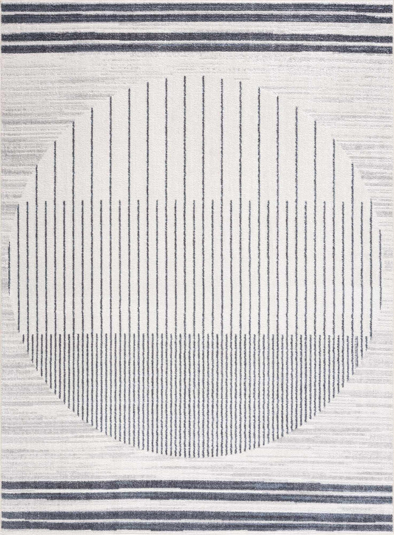 Thad Medium Gray Washable Area Rug by Boutique Rugs