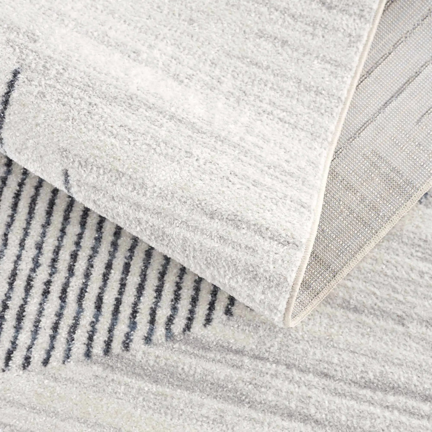 Thad Medium Gray Washable Area Rug by Boutique Rugs