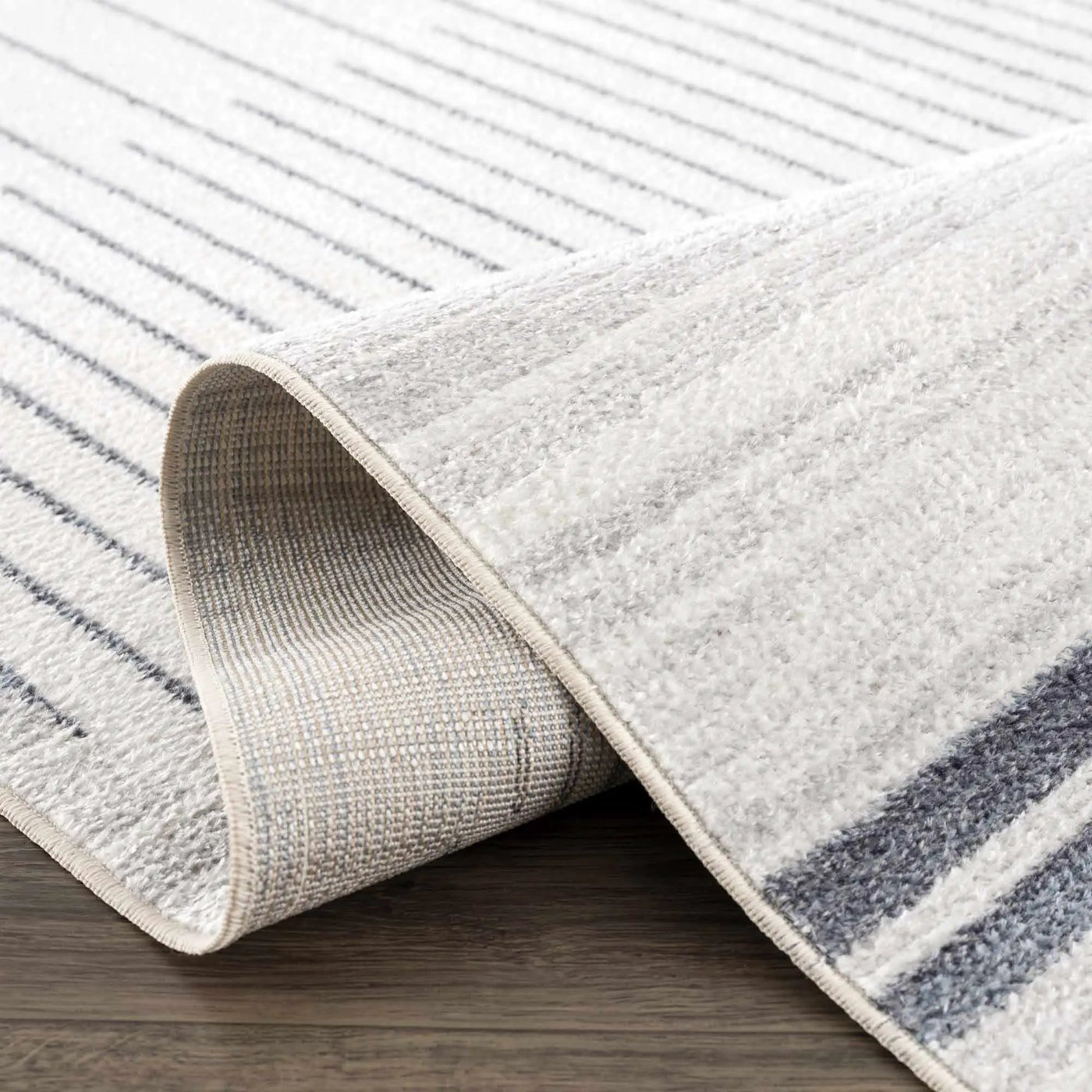 Thad Medium Gray Washable Area Rug by Boutique Rugs