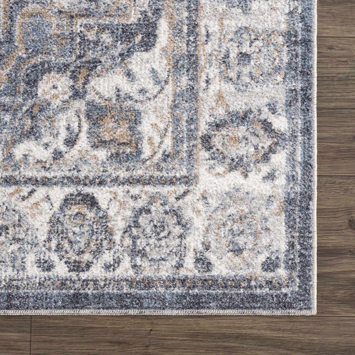 Aurum Blue Washable Area Rug, photo 9 of 15
