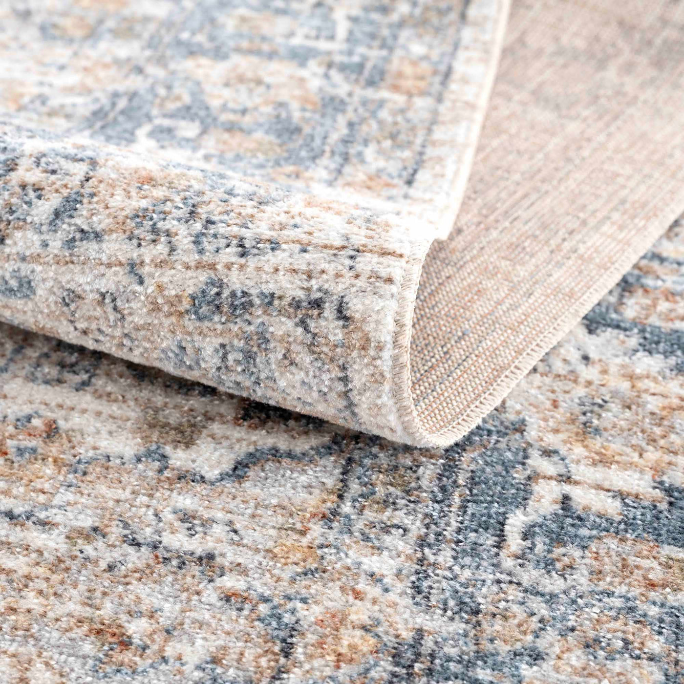 Ezri Cream Washable Area Rug by Boutique Rugs