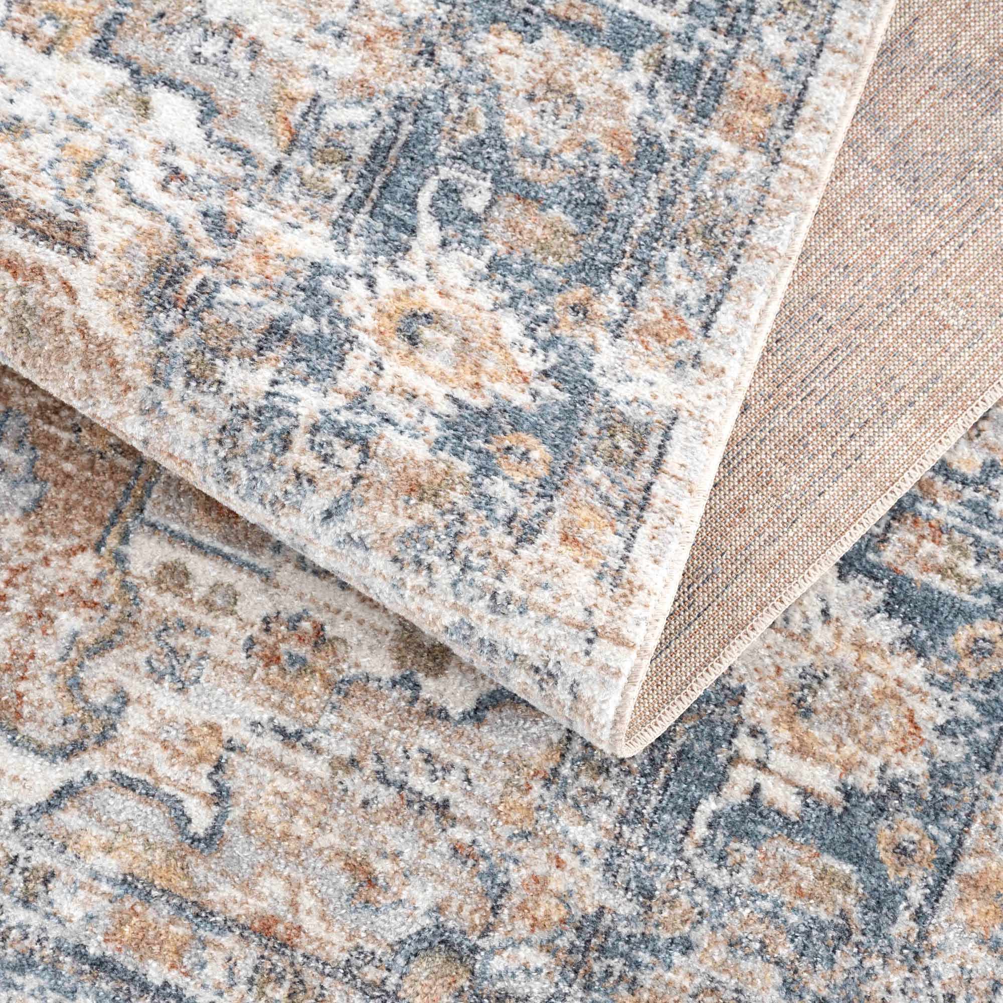 Ezri Cream Washable Area Rug by Boutique Rugs