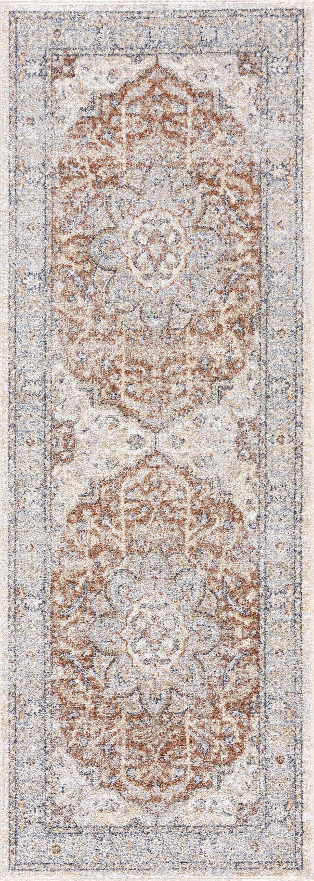 Emke Flat Pile Washable Rug - Clearance by Boutique Rugs