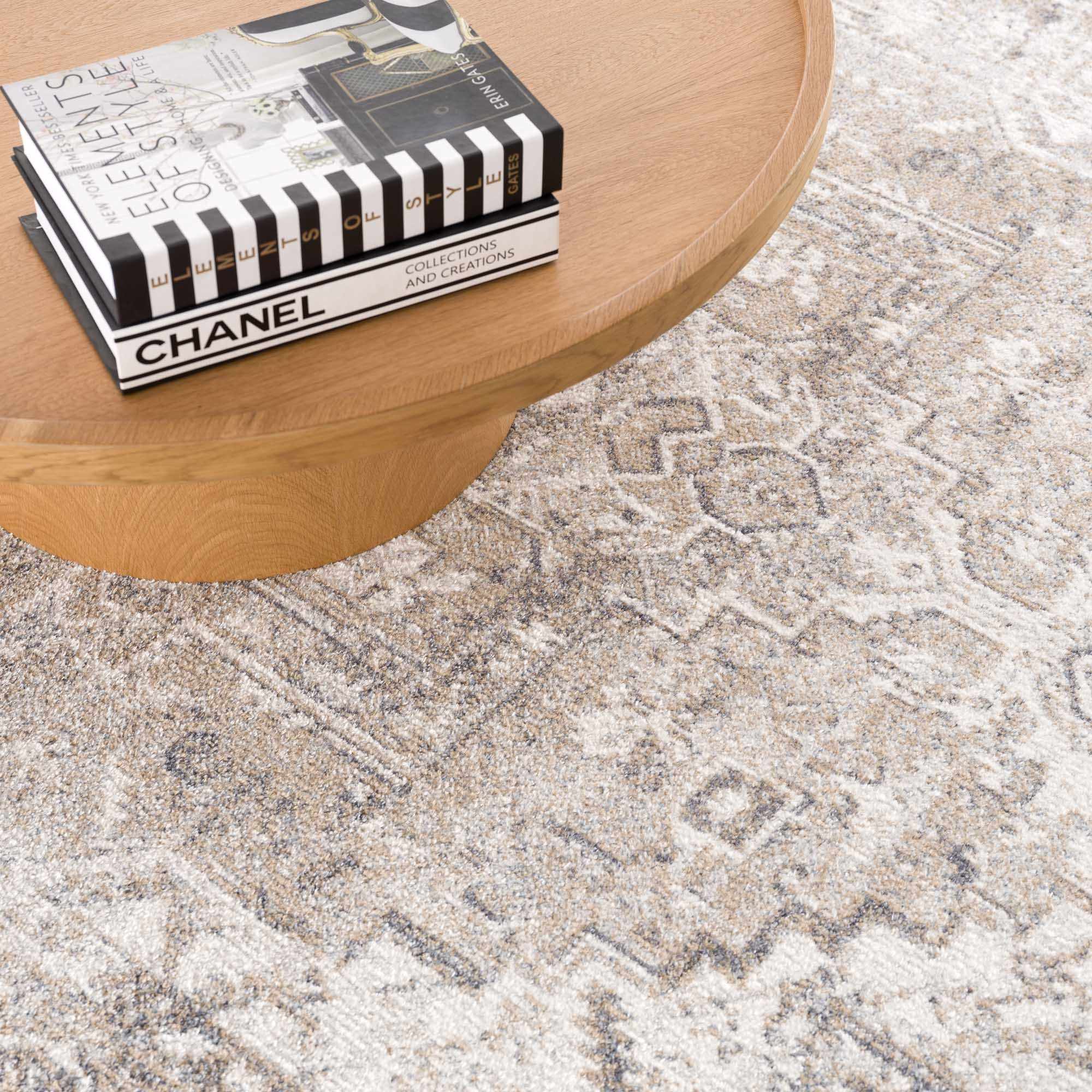 Hera Flat Pile Washable Rug by Boutique Rugs