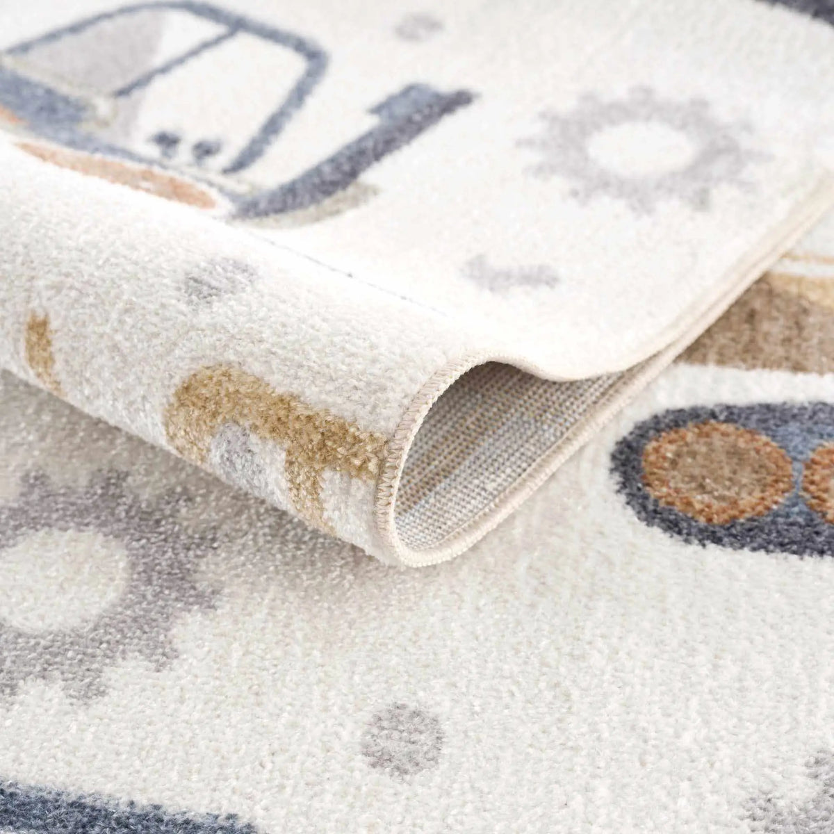 Construction Washable Kids Area Rug, photo 4 of 9