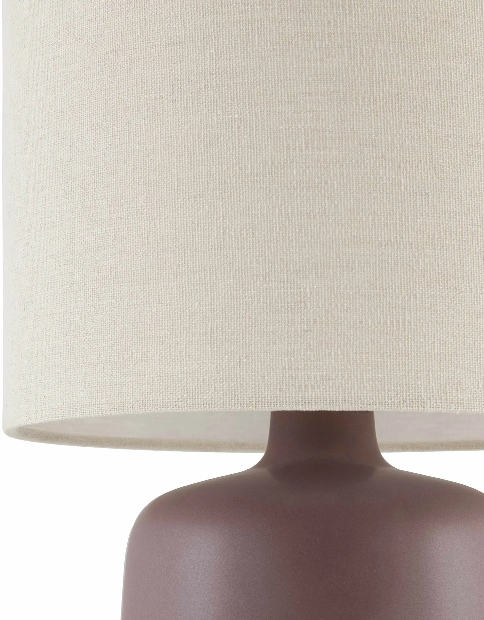 Lumellogno Dark Brown Table Lamp by Boutique Rugs