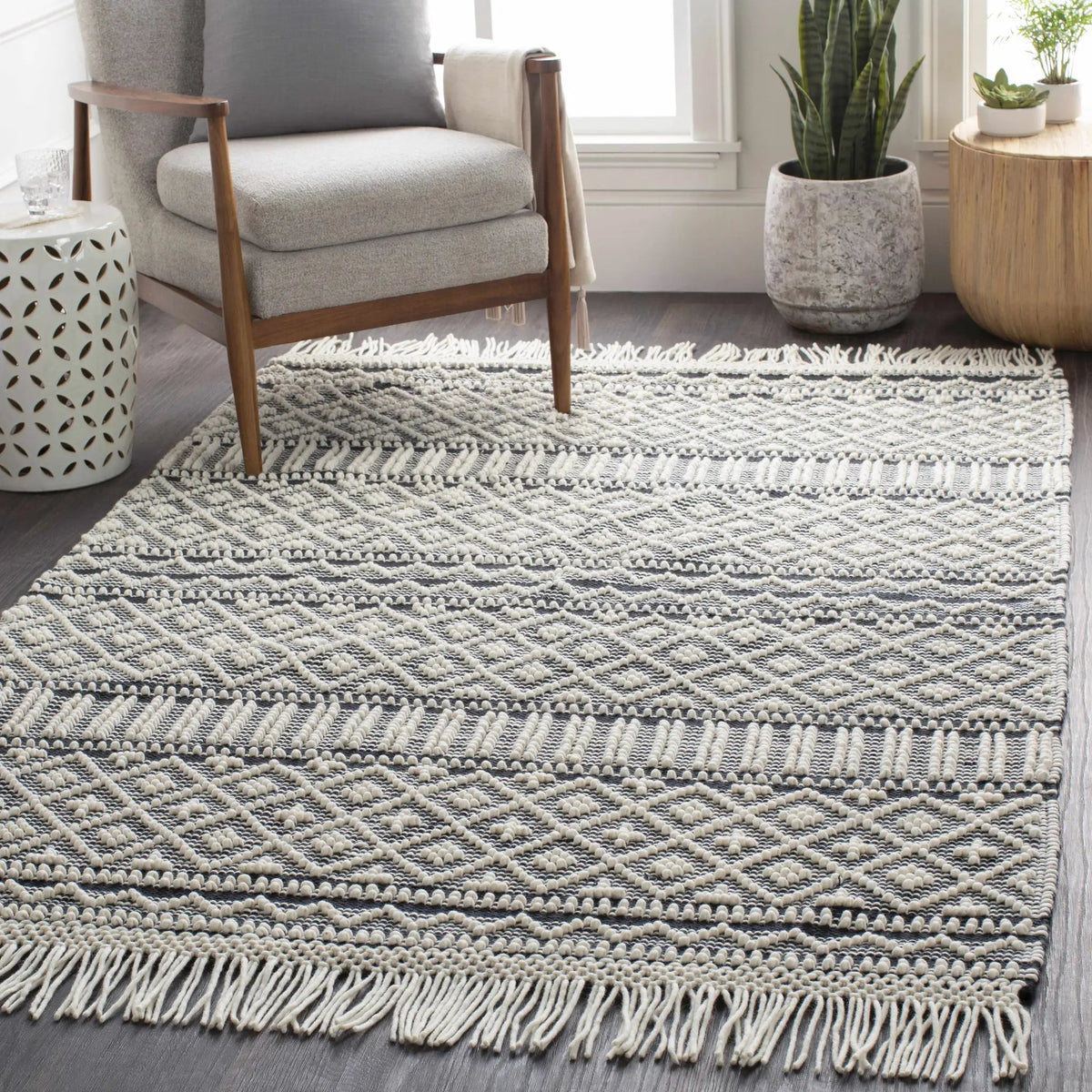 Leon Area Rug - Clearance, installed in a room 5