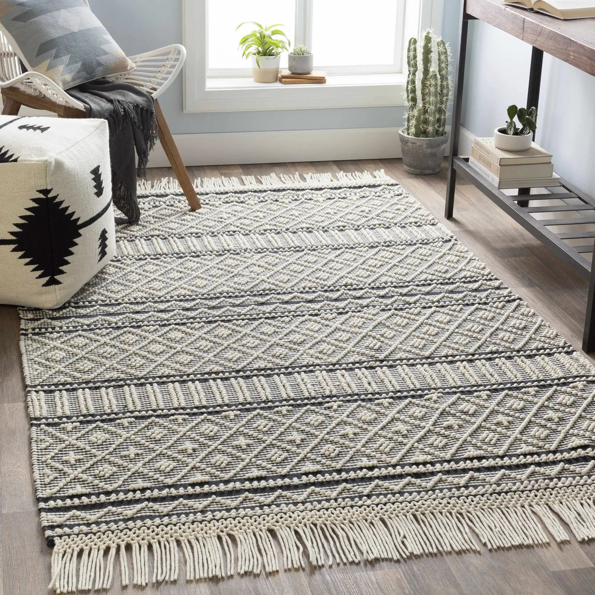 Leon Area Rug - Clearance, installed in a room