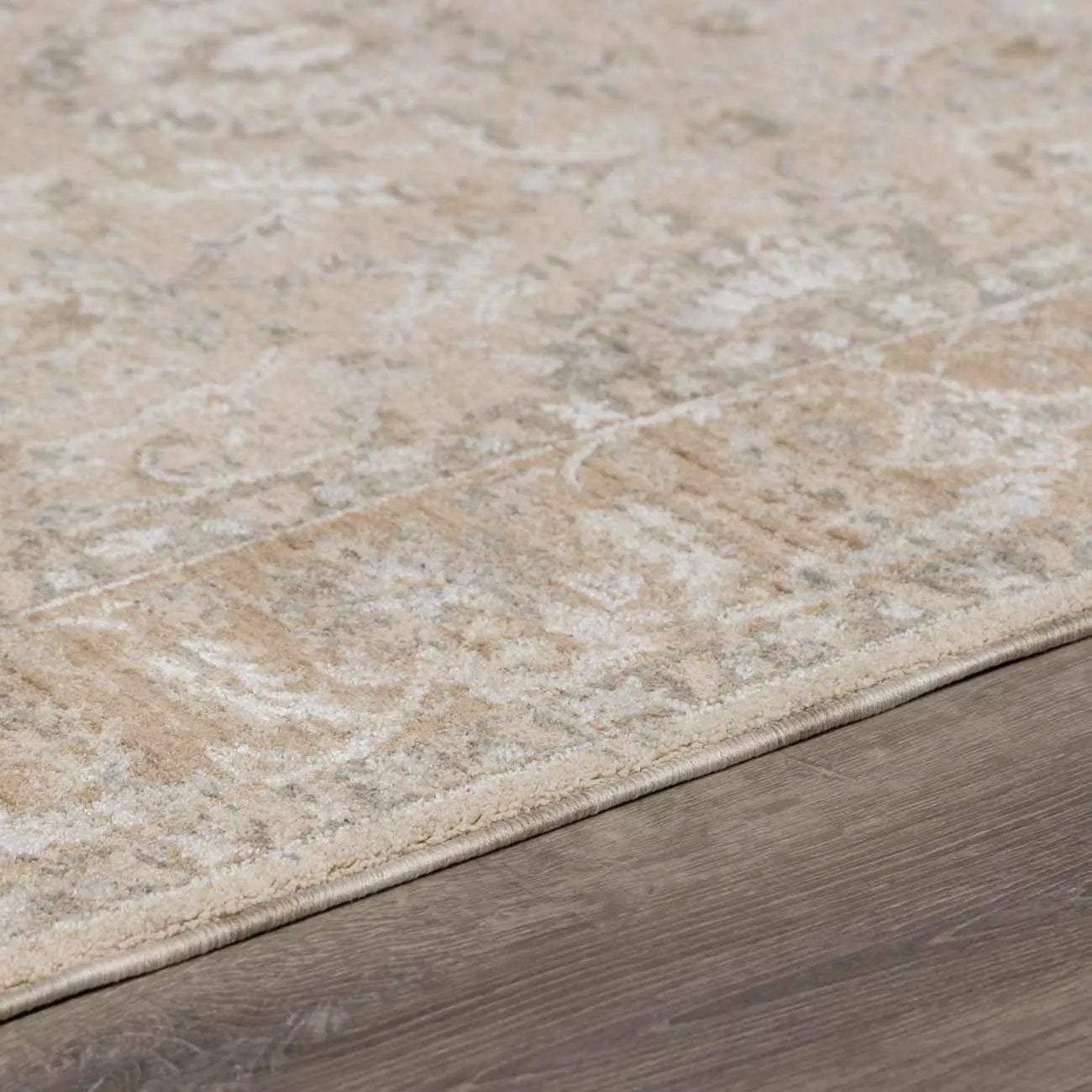 Airlia Cream Thick Luxe Area Rug by Boutique Rugs