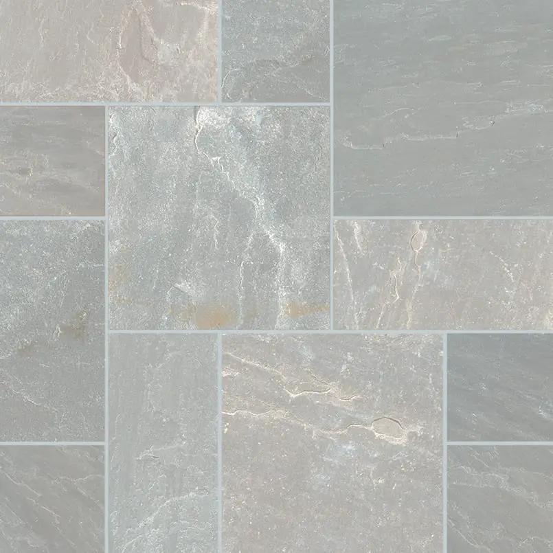 Nova Gray Natural Pattern Sandstone Pavers by MSI Surfaces