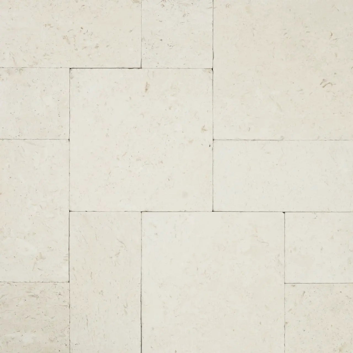 Mayra White Tumbled Limestone Pavers 12x12 by MSI Surfaces