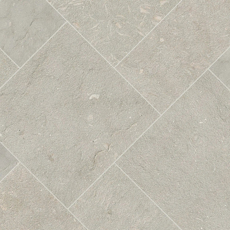 Seagrass Paver Sandblasted Limestone 24x24 by MSI Surfaces