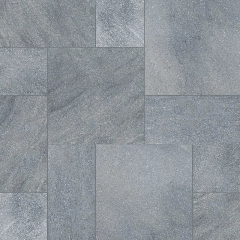 Cosmic Black Pavers Sandblasted Pattern Marble by MSI Surfaces