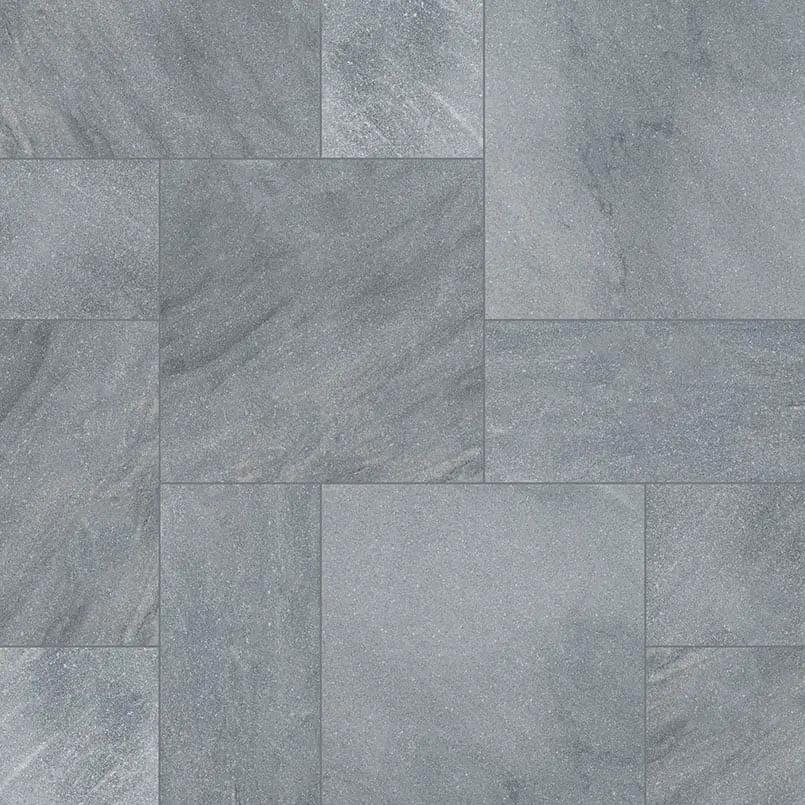 Cosmic Black Pavers Sandblasted Pattern Marble by MSI Surfaces