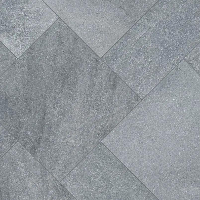 Cosmic Black Pavers Sandblasted Pattern Marble by MSI Surfaces