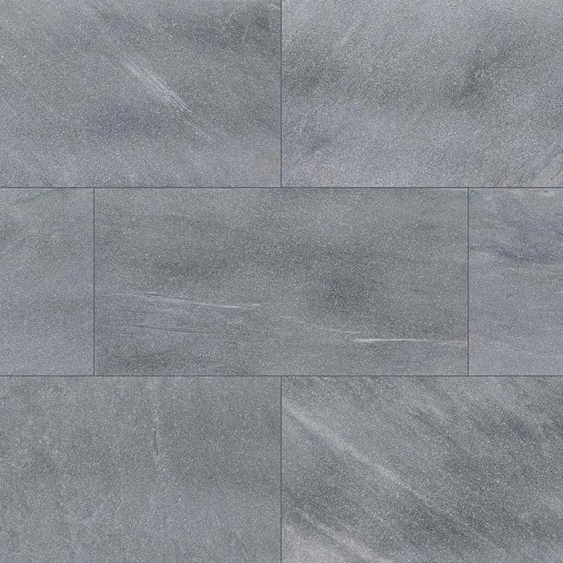 Cosmic Black Pavers Sandblasted Marble 16x24 by MSI Surfaces