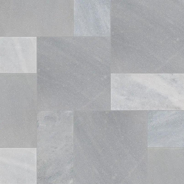 Cosmic Gray Pavers Sandblasted Pattern Marble