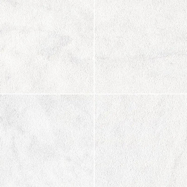 Crystal White Paver Sandblasted Marble 24x24