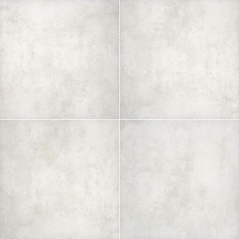 Beton Blanco Matte Porcelain Pavers 24x24 close up
