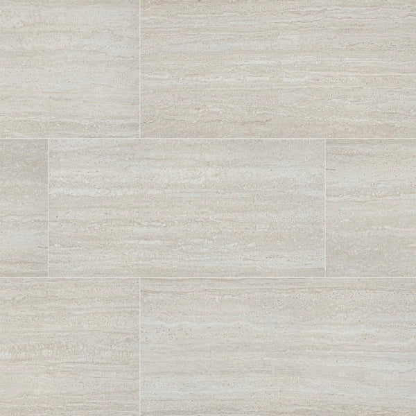 Cordova Lablanca Matte Travertine Look Porcelain Pavers 24x48