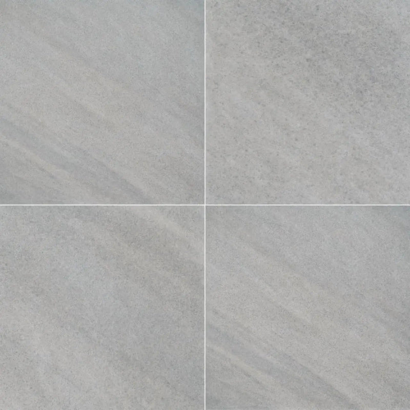 Fossil Snow Matte Porcelain Pavers 24x24 close up