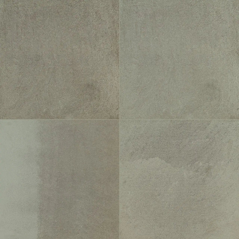 Full Range Bluestone Matte Porcelain Pavers 24x24 close up