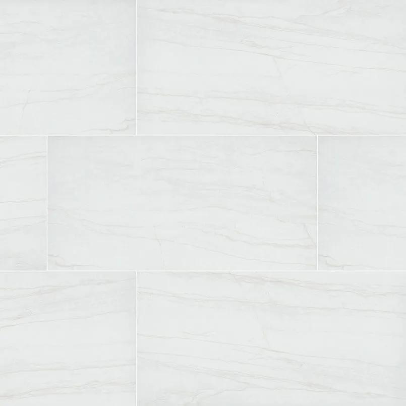 Kaya Zermatta Blanca Matte Porcelain Pavers 24x48 by MSI Surfaces
