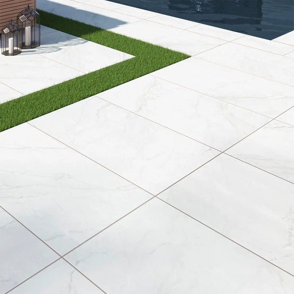 Kaya Zermatta Blanca Matte Porcelain Pavers 24x48, photo 2 of 5
