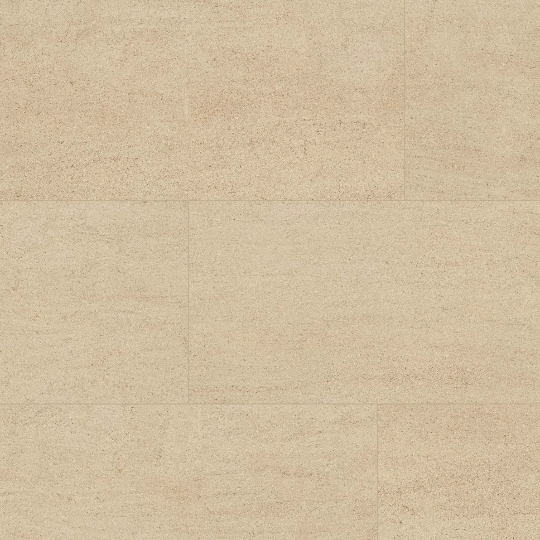 Livingstyle Beige Matte Limestone Look Porcelain Pavers 18x36 close up