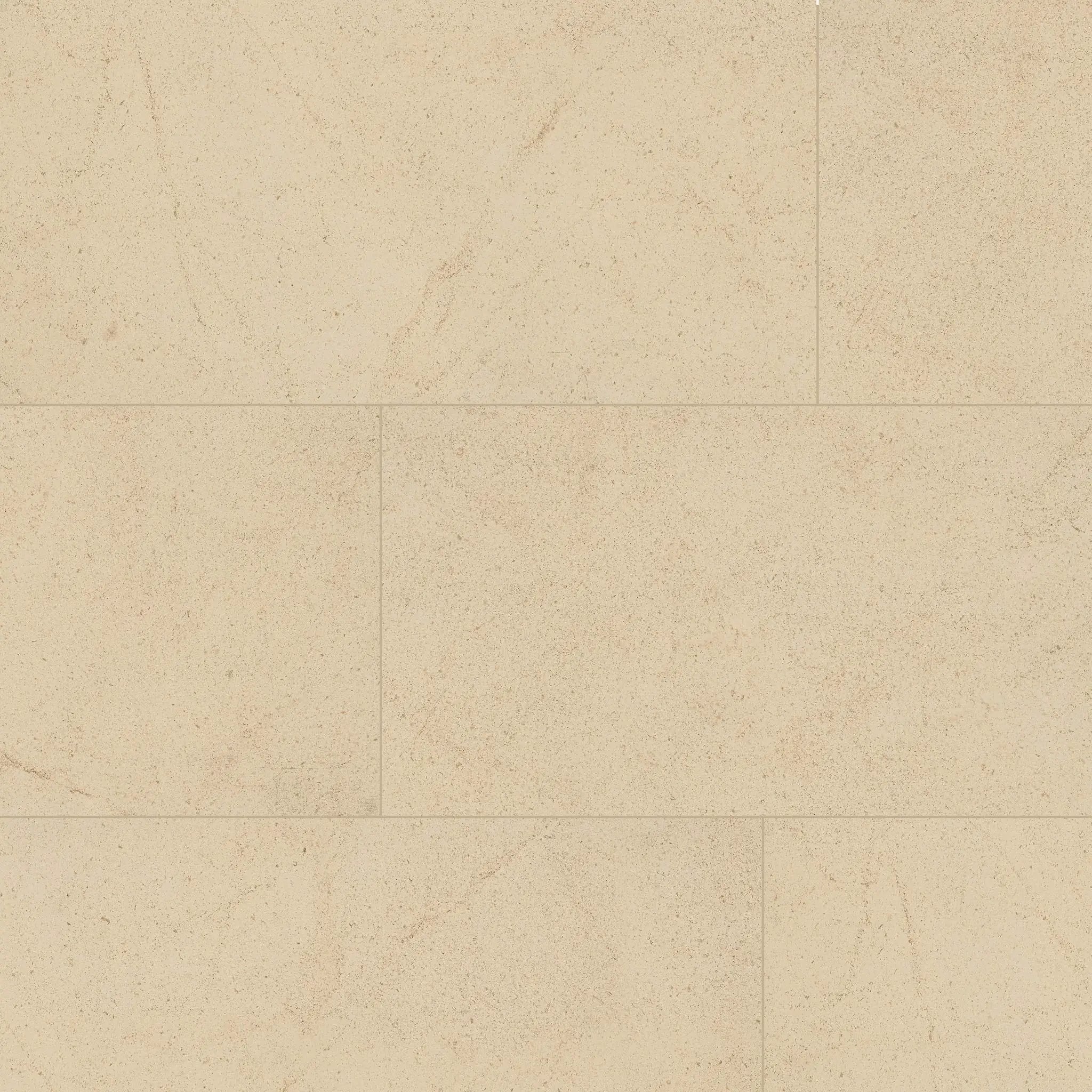 Livingstyle Cream Matte Limestone Look Porcelain Pavers 18x36 close up