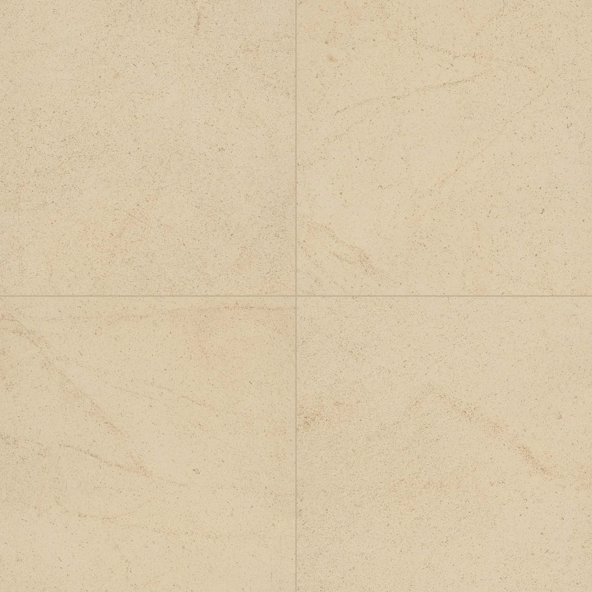 Livingstyle Cream Matte Limestone Look Porcelain Pavers 24x24 close up