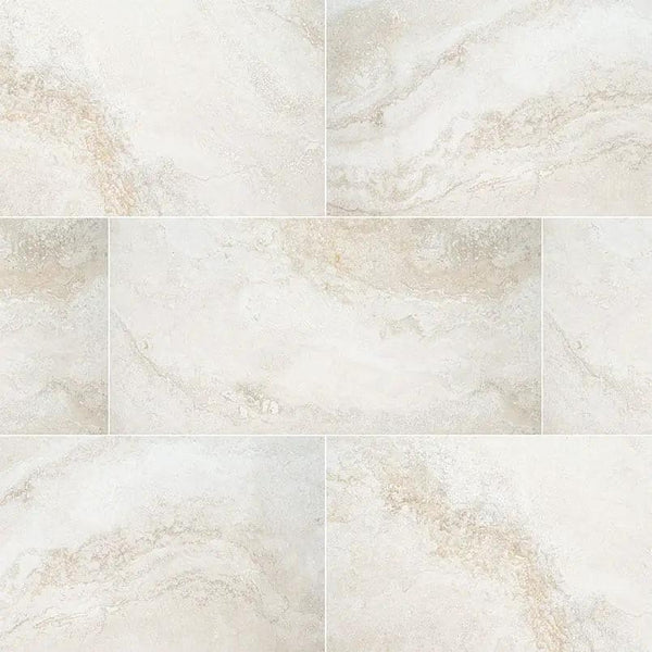 Livingstyle Travertino Matte Travertine Look Porcelain Pavers 18x36
