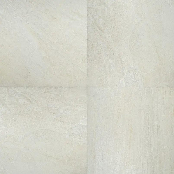 Legions Quartz White Matte Porcelain Pavers 24x24